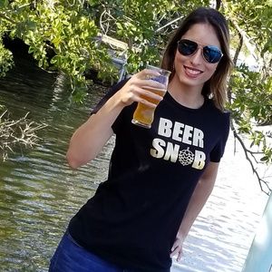 Beer Snob Ladies Tee - New